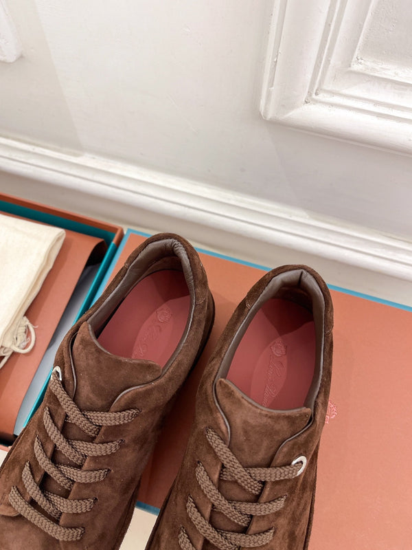 LP Nuage Sneaker In Brown Chocolate Suede  988291