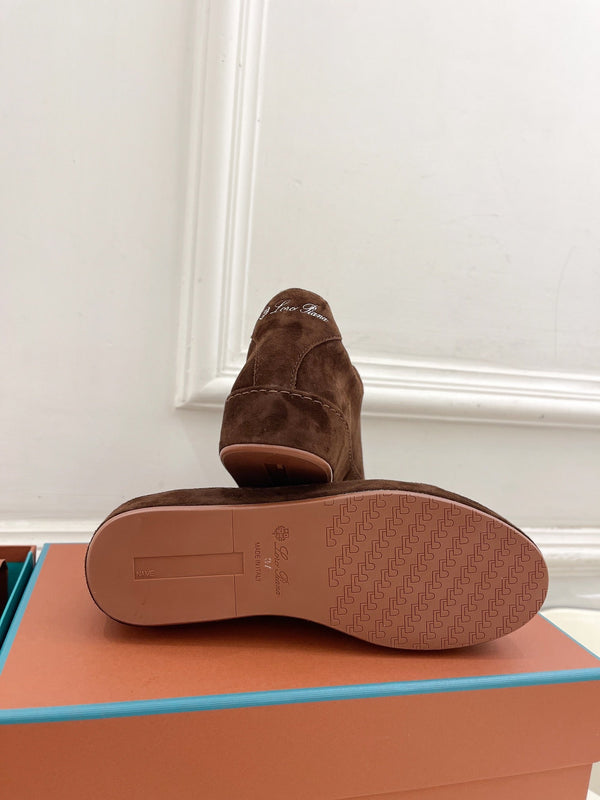 LP Nuage Sneaker In Brown Chocolate Suede  988291