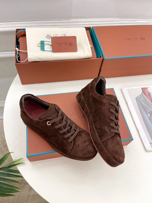 LP Nuage Sneaker In Brown Chocolate Suede  988291
