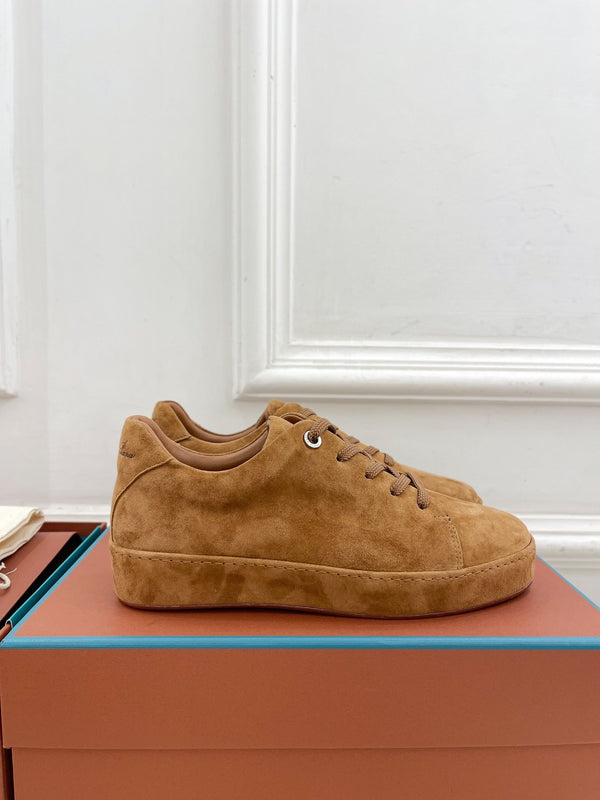 LP Nuage Sneaker In Light Caramel Suede 988295