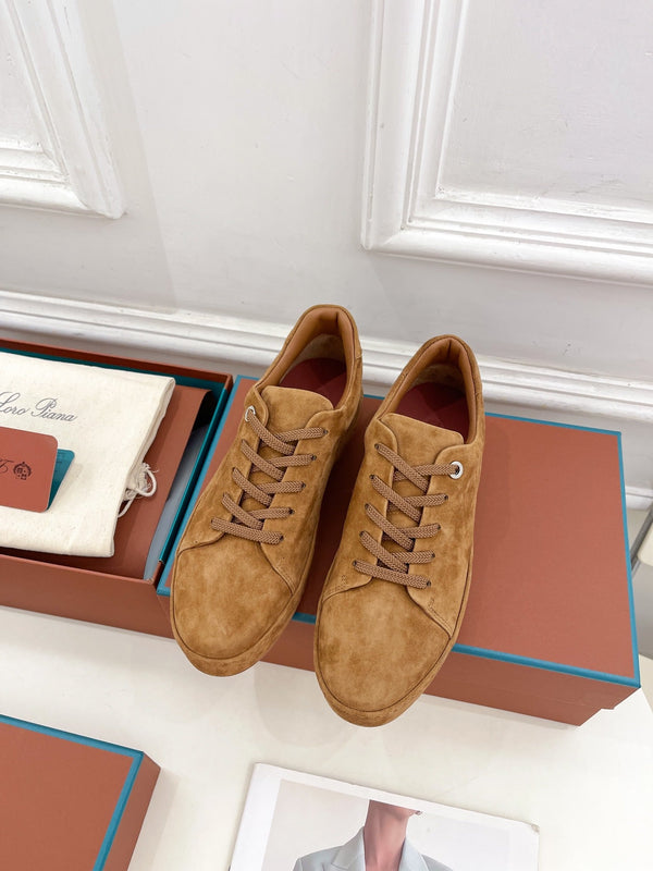 LP Nuage Sneaker In Light Caramel Suede 988295