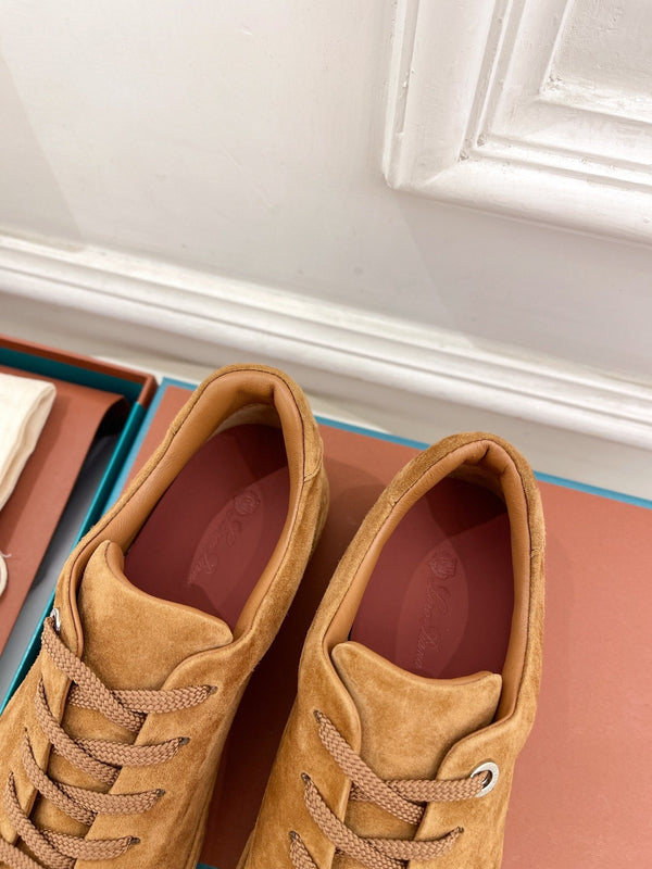 LP Nuage Sneaker In Light Caramel Suede 988295