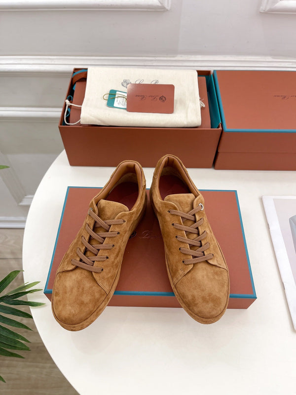 LP Nuage Sneaker In Light Caramel Suede 988295