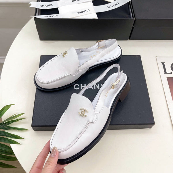 CC 25S Loafer White Calfskin