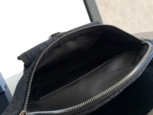 Dior 8 Waist Bag Black Frabic 336248