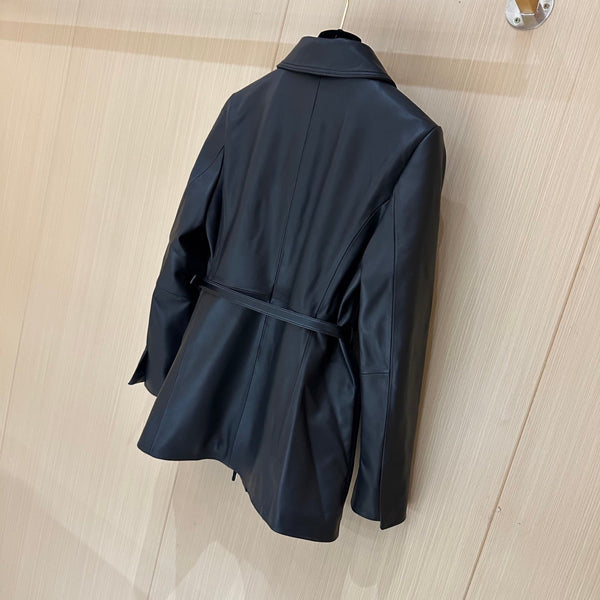 Gucci Jacket Black Leather 276977