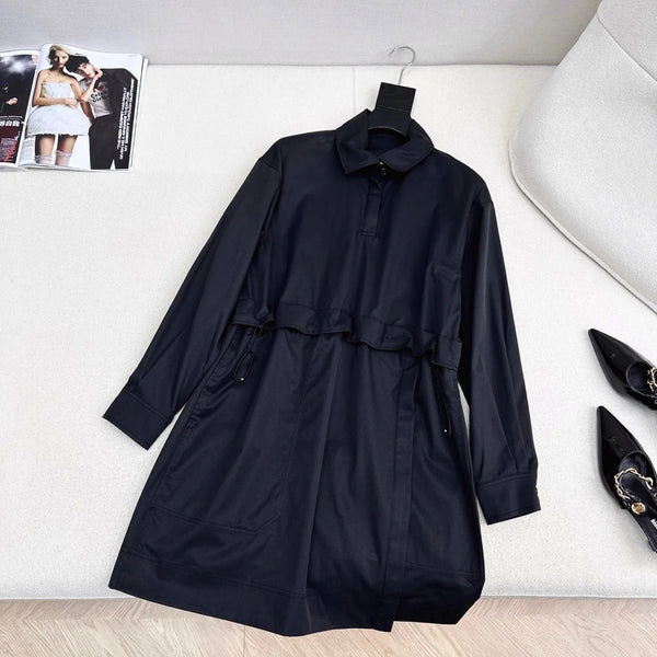 HERMES 25S DRAWSTRING DRESS 079