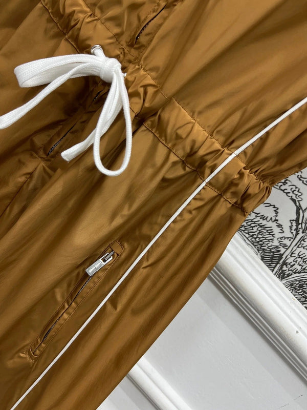 MIU 25S VEST DRESS GREY IN NYLON 263148