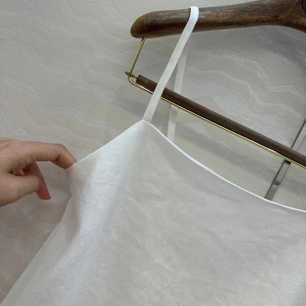 LP LINEN HALTER TOP 272248