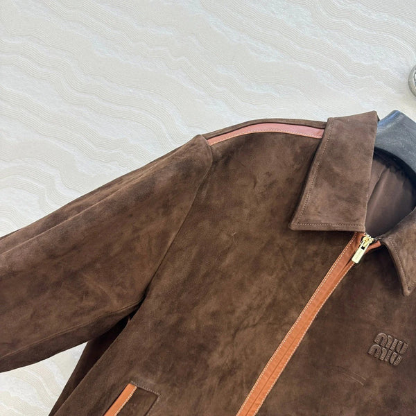 MIUMIU SUEDE JACKET 276217