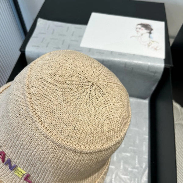 WOVEN BUCKET HAT BEIGE 673999