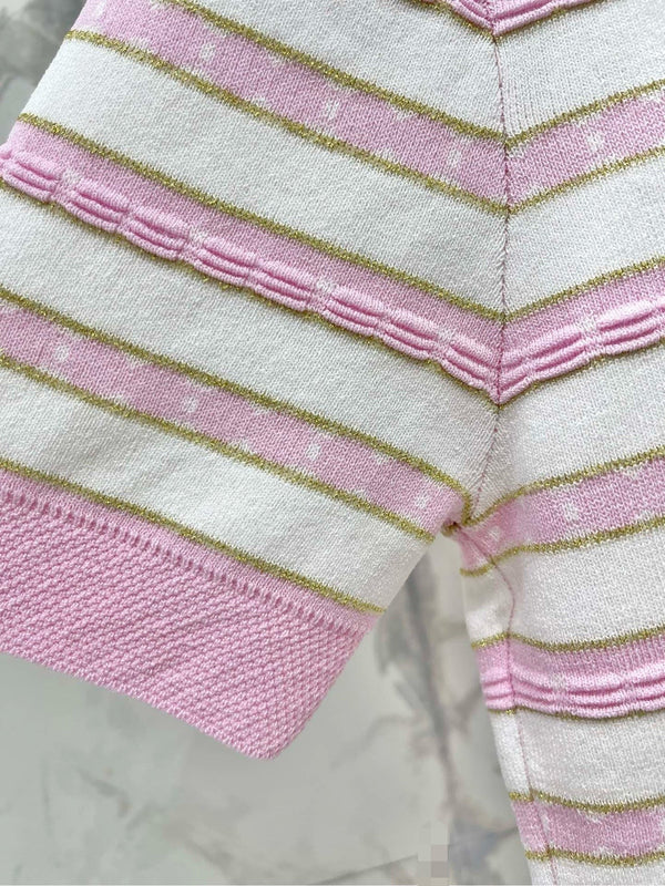 CHANEL 25S SHORT-SLEEVE CARDIGAN STYLE 111