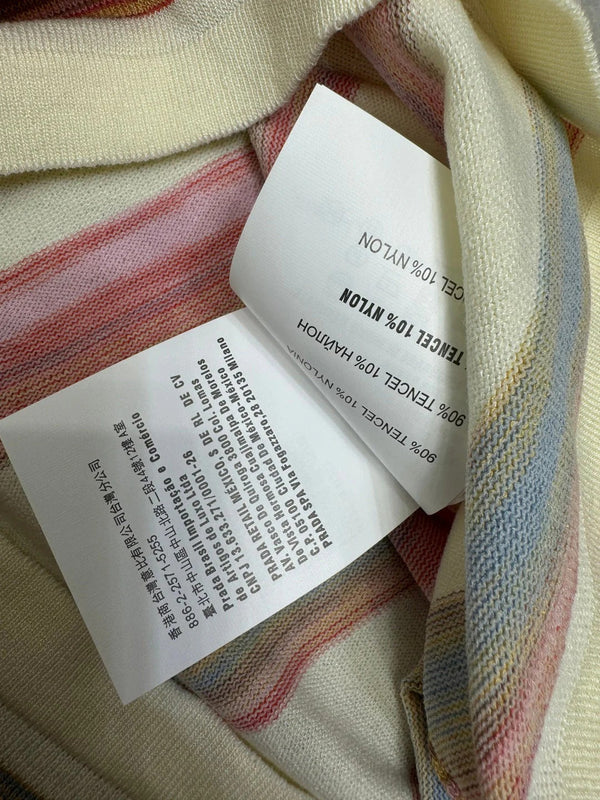 MAGLIONE IN MAGLIA CON MANICHE A VOLANTE MIU 25S 264146