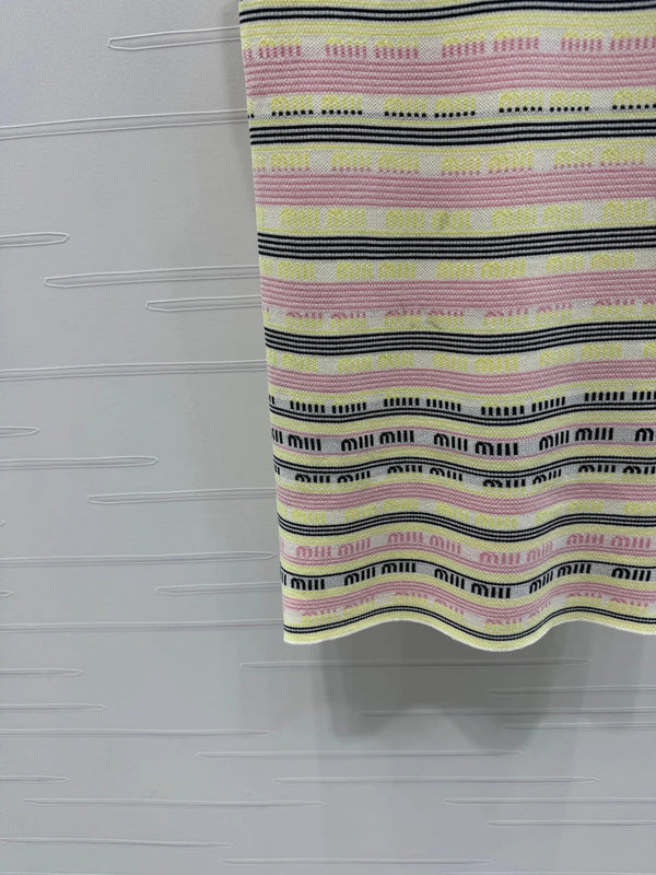 MIUMIU SLEEVELESS DRESS WITH COLLAR 274940