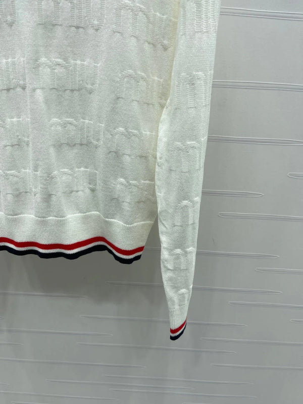 MIUMIU KNITTED SWEATER STYLE 466