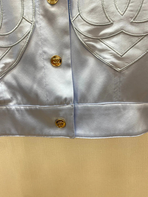 CHANEL 25S LONG-SLEEVE JACKET STYLE 214