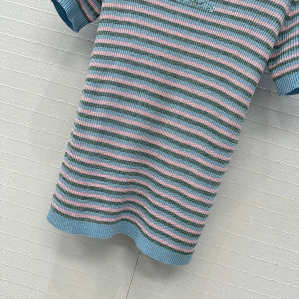 TOP IN MAGLIA CHANEL STILE 60