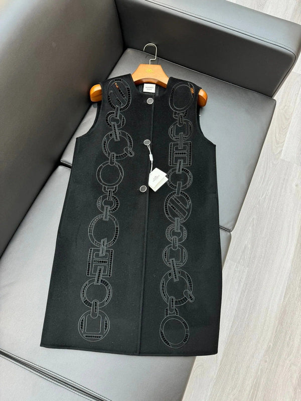 HERMES 25S LONG GILET 099