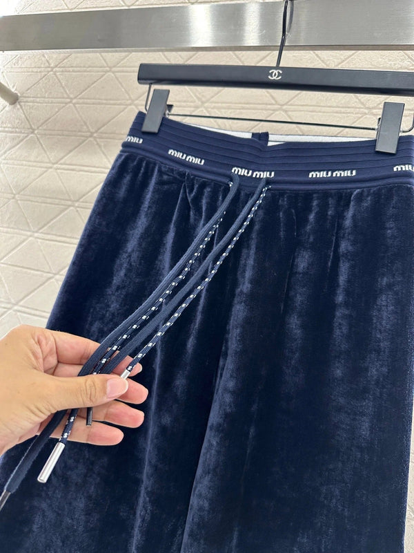 PANTALONI A GAMBA LARGA MIUMIU STYLE 120