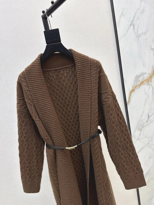 HERMES 25S LONG KNIT CARDIGAN 119