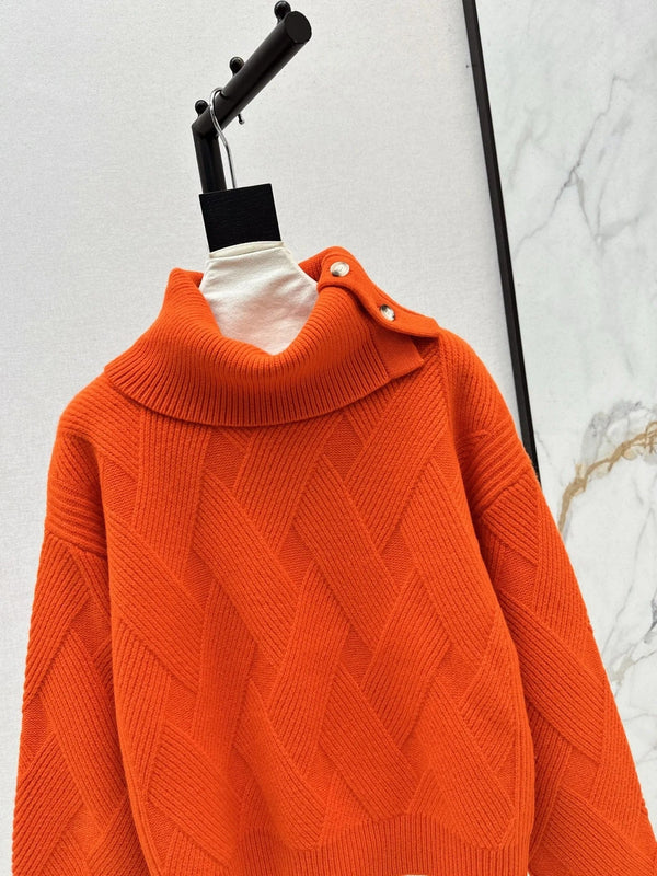 HERMES 25S TURTLENECK SWEATER 019