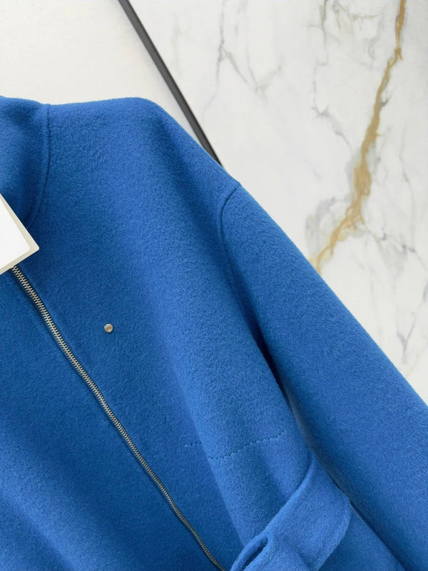 HERMES 25S STAND-COLLAR ZIP-UP JACKET 96710