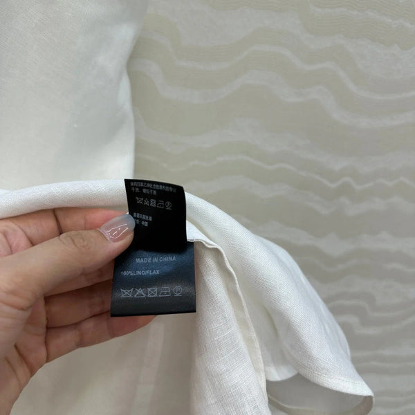 LP LINEN HALTER TOP 272248