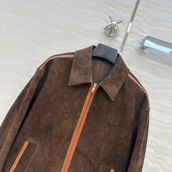 MIUMIU SUEDE JACKET 276217