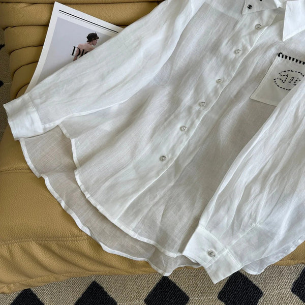 CHANEL SHIRT AND SHORTS SET STYLE 50