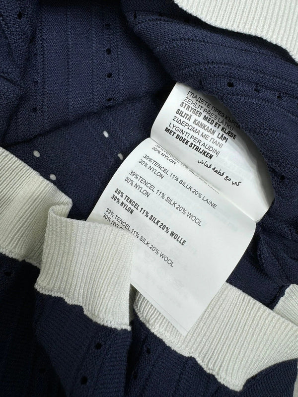 MIUMIU SHORT-SLEEVE PETER PAN COLLAR TOP 274827