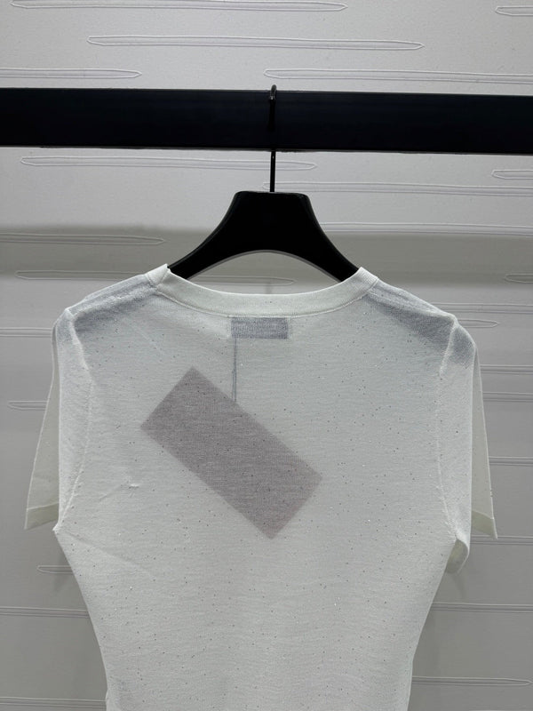 MIUMIU SHORT-SLEEVE T-SHIRT 269472