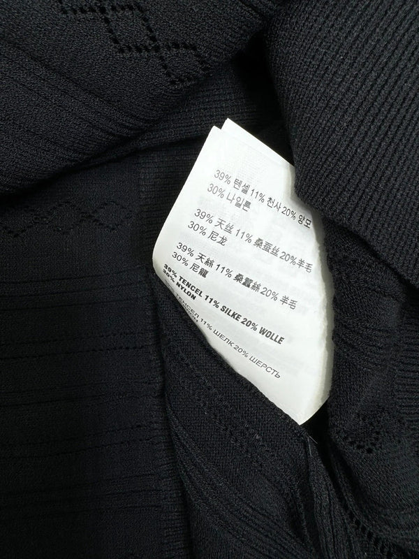 MIU 25S RHINESTONE COLLAR T-SHIRT 264097