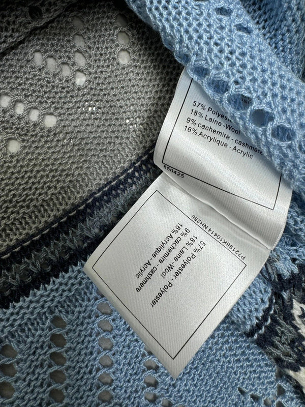 GILET APERTO CON LOGO RICAMATO CHANEL 274869