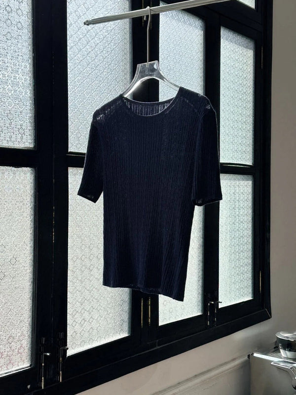 LP SHORT-SLEEVE KNIT TOP STYLE 34