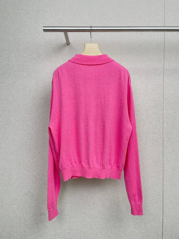 MIUMIU KNIT POLO SHIRT STYLE 63