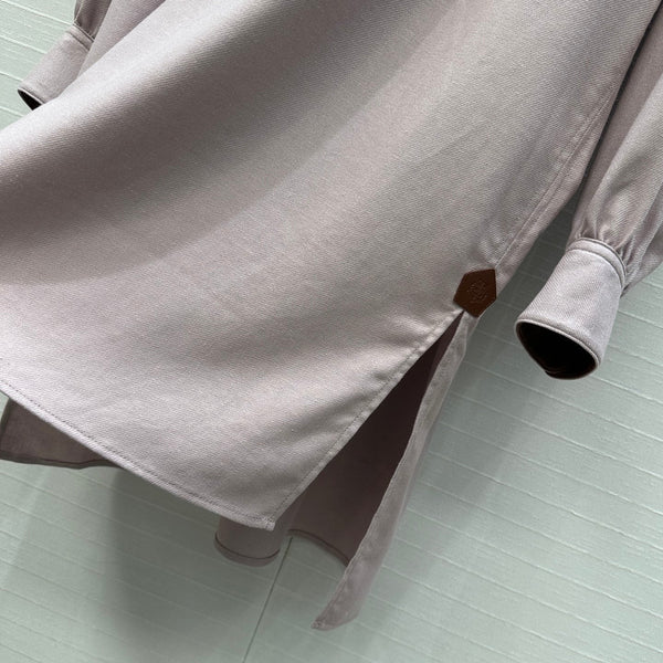 LP LINEN SHIRT DRESS 268356