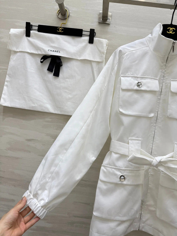 CHANEL 25S STAND COLLAR JACKET STYLE 177