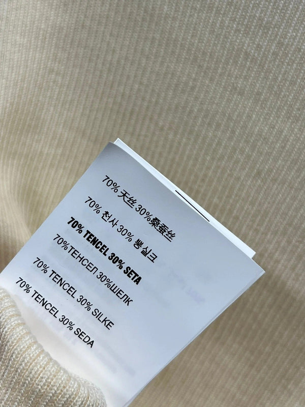 MIUMIU CROPPED KNIT FITTED TOP 268661