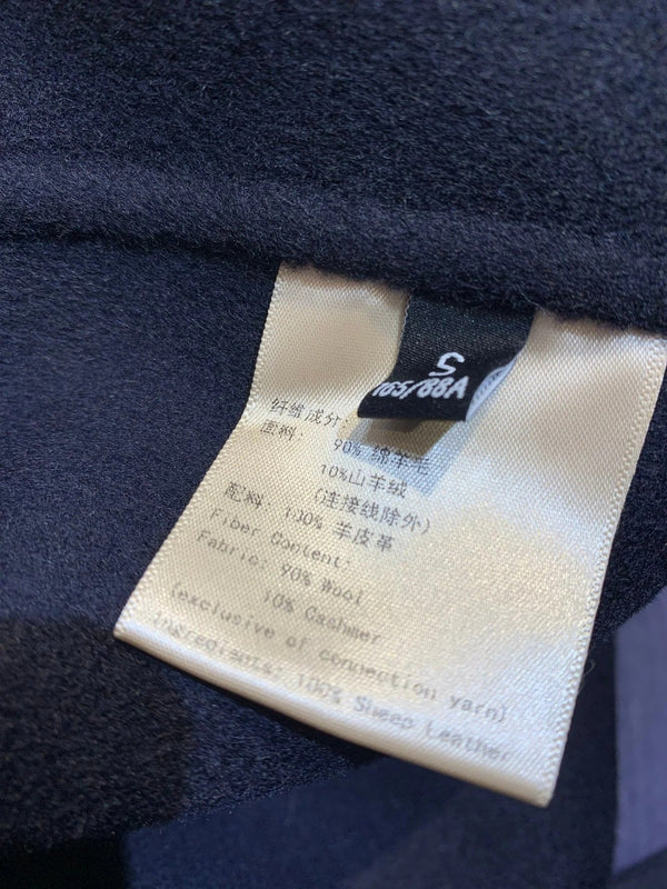 HERMES 25S LONG WOOL COAT 084