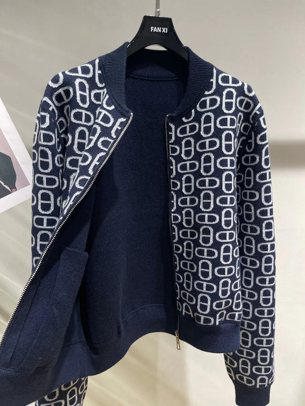 HERMES 25S BASEBALL JACKET 045