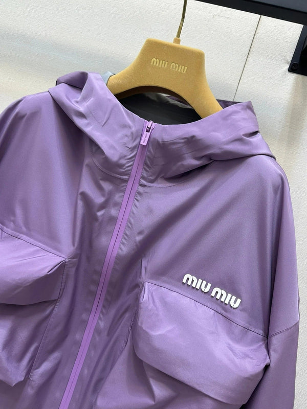 GIACCA CON CAPPUCCIO MIUMIU STYLE 40