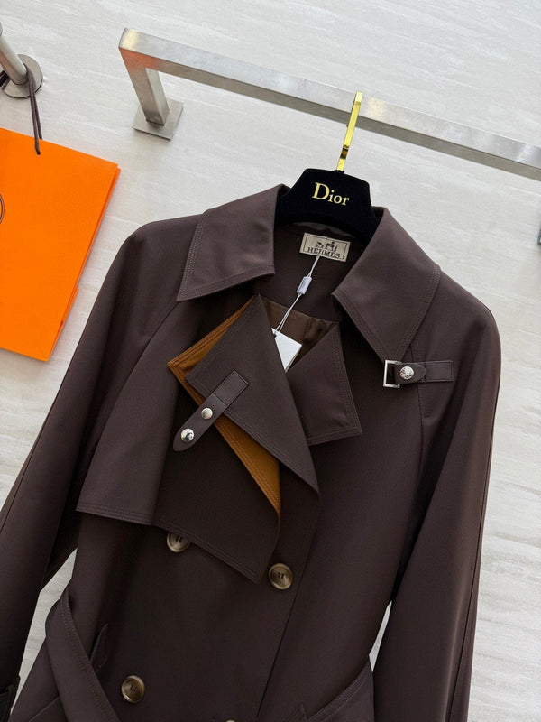 HERMES 25S LONG WINDBREAKER 527670