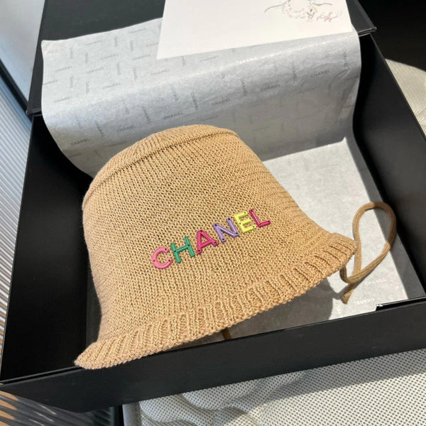 WOVEN BUCKET HAT BROWN 673997