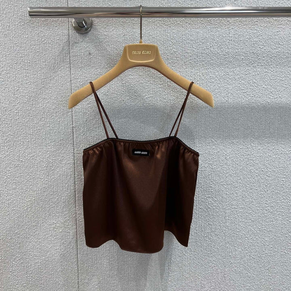 MIUMIU SATIN CAMISOLE 268885