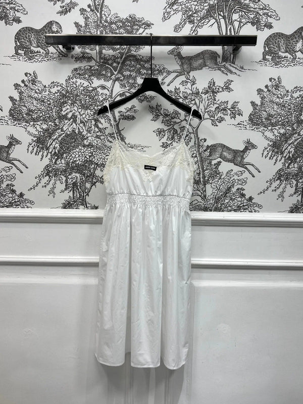 MIUMIU SPAGHETTI STRAP DRESS 268800