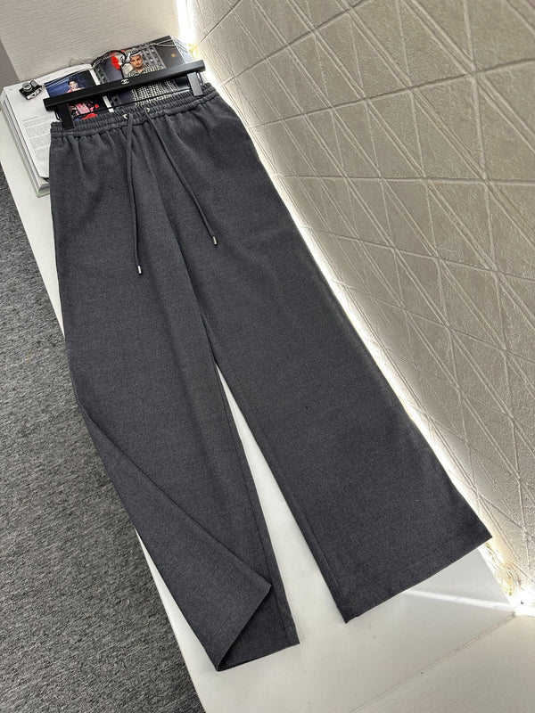 PANTALONI A GAMBA LARGA MIUMIU STYLE 116