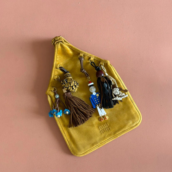 BORSA IN CAMOSCIO CON TRICK 37 WHISKY