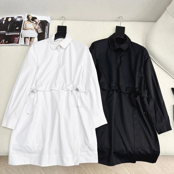 HERMES 25S DRAWSTRING DRESS 079