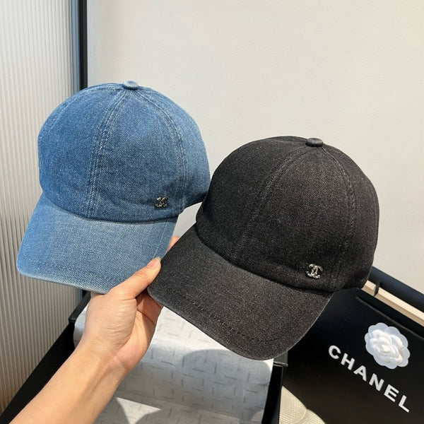 BASEBALL HAT DENIM CHARCOAL GRAY 673993