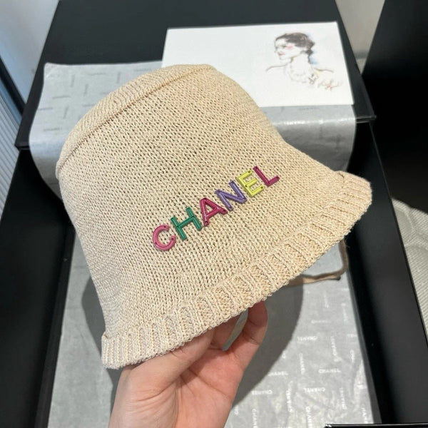 WOVEN BUCKET HAT BEIGE 673999
